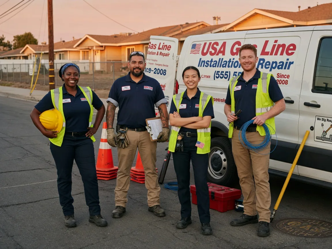 Gas Line Installation company in Nicolaus, CA
